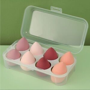 Cosmetic Sponges (8 pieces) Pink